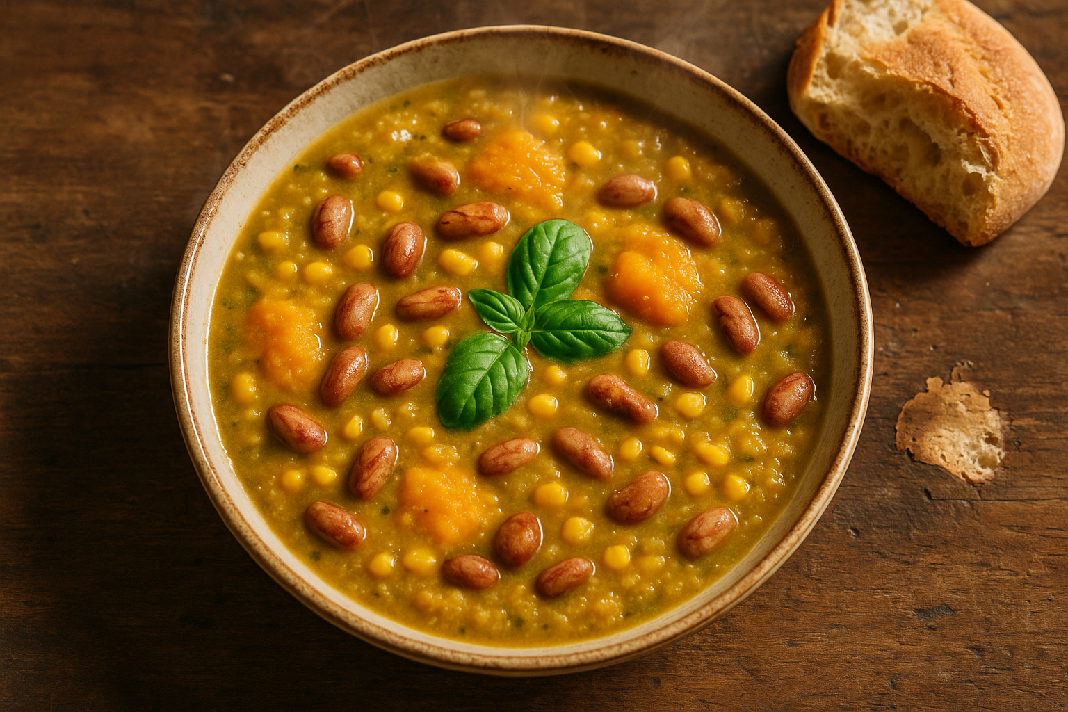 Porotos granados con mazamorra cremosa: receta chilena que abraza Post image